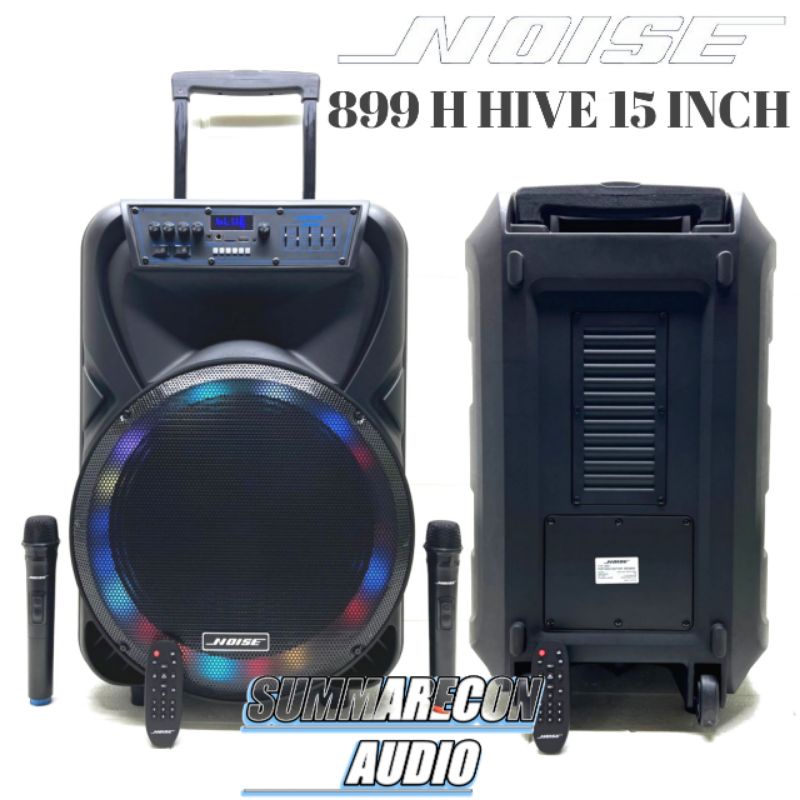 Speaker Portable Noise 899 H Hive 15 Inch Original Bluetooth