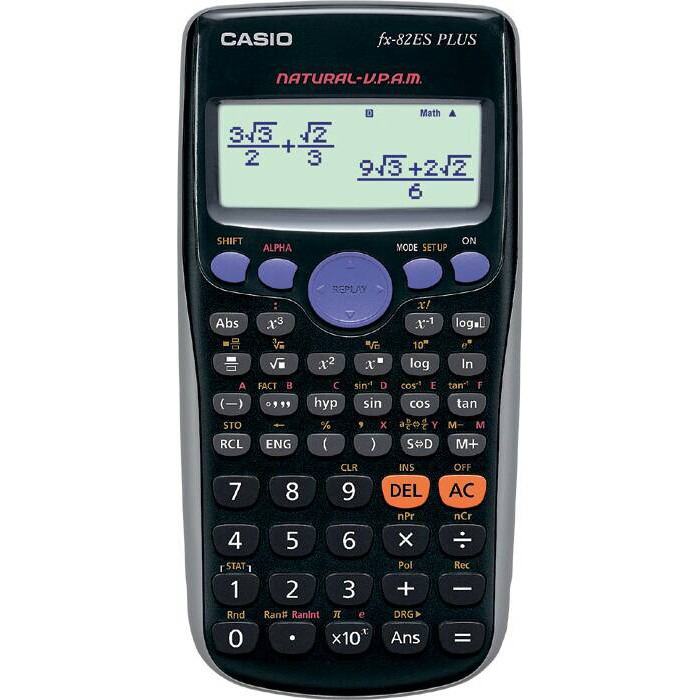 

*MODEL BARU* CASIO FX-82ES PLUS - Scientific Kalkulator *TERLARIS*