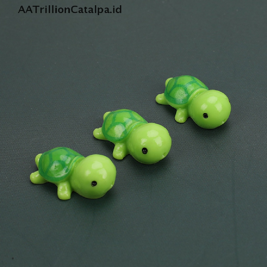 Aatrillioncatalpa 10pcs Miniatur Kurakura Untuk Dekorasi Taman Minifairy Gardenrumah Boneka