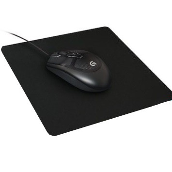 Alas Mouse Pad Anti Slip Polos Hitam