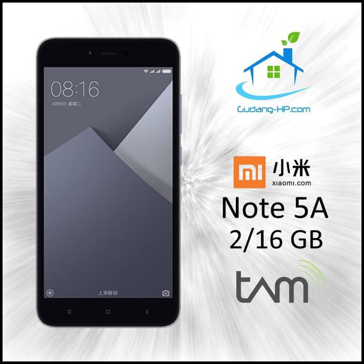 (Murah!!) Xiaomi Redmi Note 5A 2/16Gb Grey Garansi Tam - Abu -Abu Tua