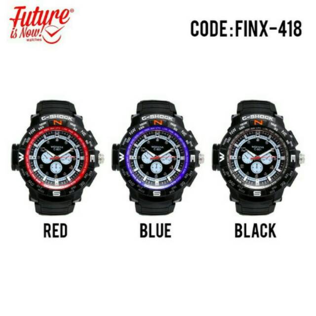 Jam Tangan Sport C-Shock FINX - 418