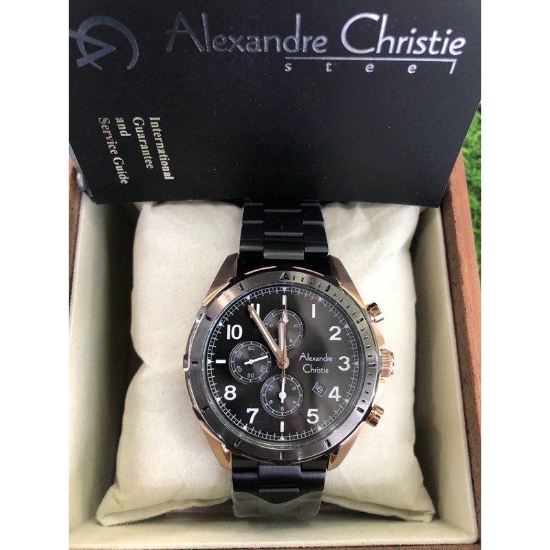 alexandre Christie 6556Mc Laki black rosegold