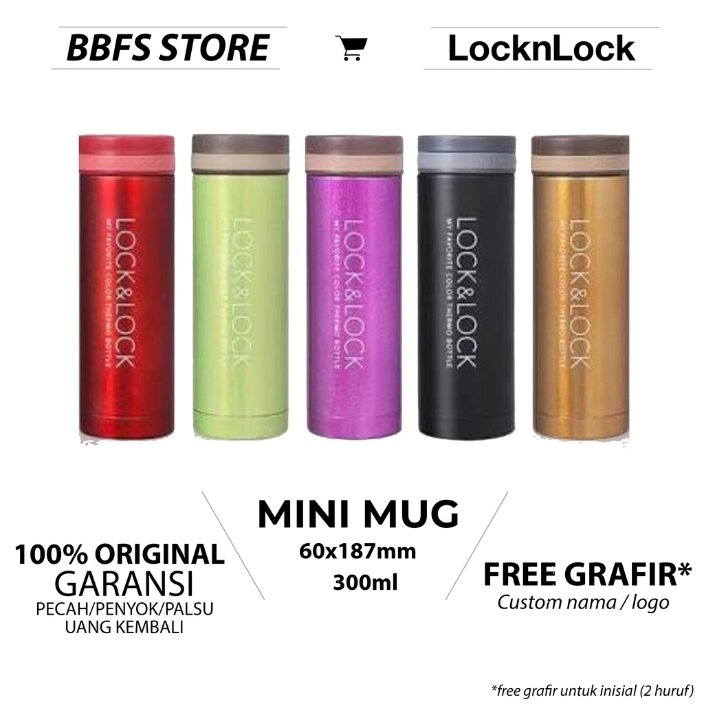 Lock n Lock Mini Mug Vacuum 300ml