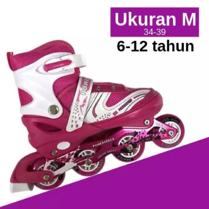 Sepatu Roda Sport Sepatu Roda Bajayj Lampu Anak Super Murah Inline Skate Power Shopee Indonesia
