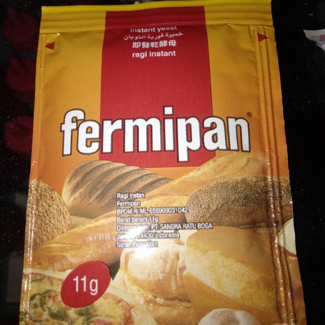 

Fermipan Ragi sachet 11 gram ragi instan pengembang kue