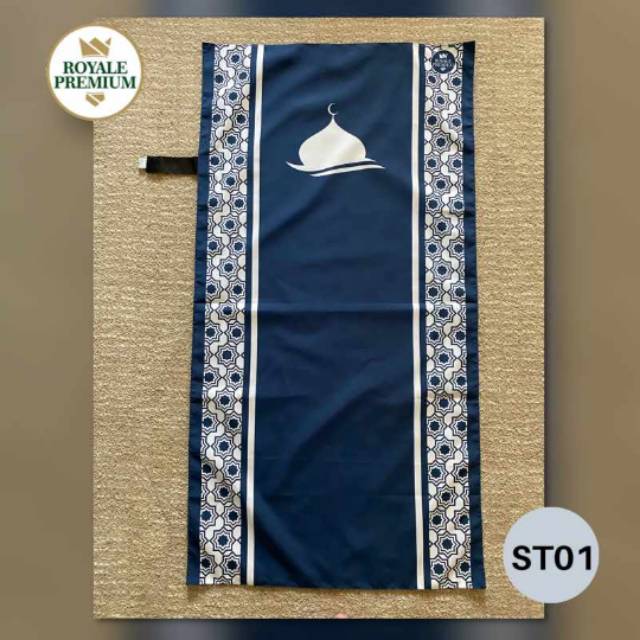 Sajadah traveling lipat anti air waterproof royale premium