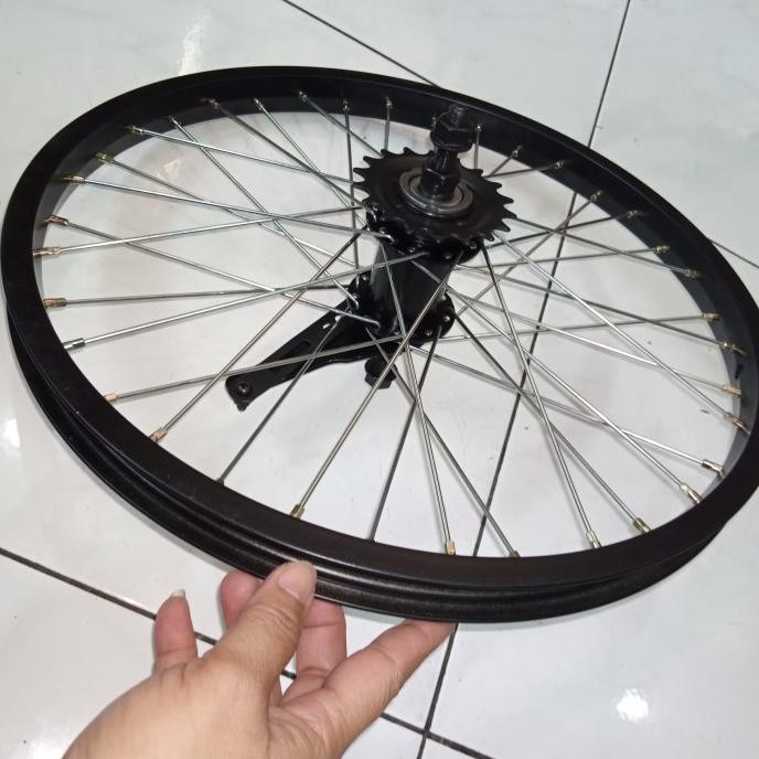 Roda Sepeda Ukuran 18 Bmx / Mini / Lipat Bos Rem Terpedo 18"
