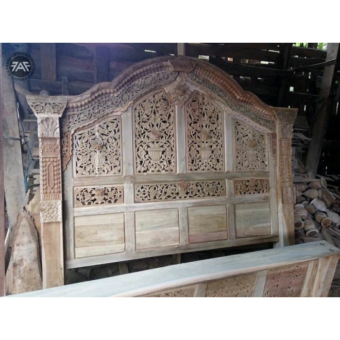 Pintu Gebyok ukir jati mentahan harga pengrajin