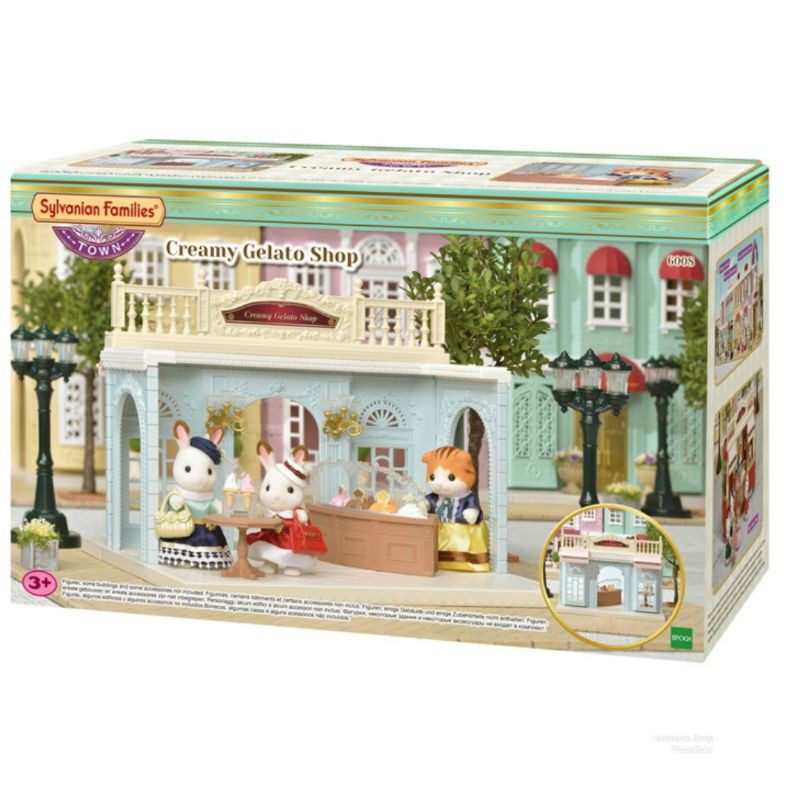 Rumah Sylvanian Families Creamy Gelato Shop Toko Ice Cream