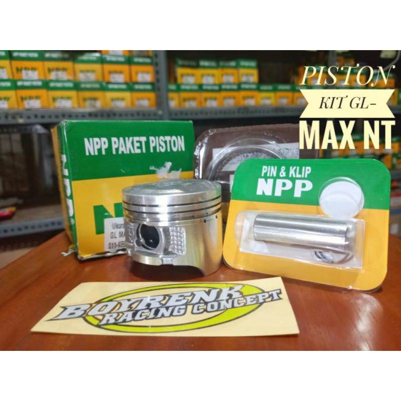 PISTON KIT GL-MAX NEOTECH KEG STD|25|50|75|100NPP-BOYRENK RACING