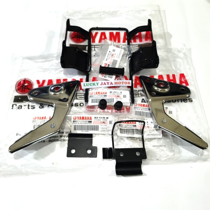 Breket bracket dudukan kuping lampu depan Rxking Rx king Oval Original-2
