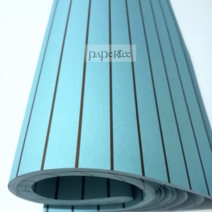 

Kertas Kado Garis Turquois