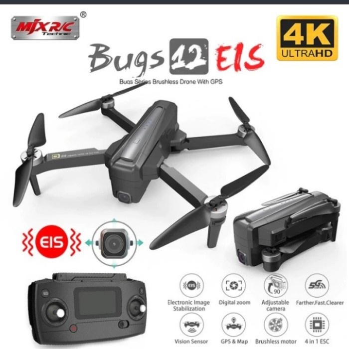 DRONE MJX RC BUGS 12 EIS