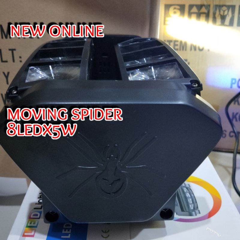 MOVING HEAD SPIDER 8x5WATT