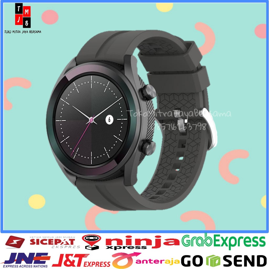 STRAP SILIKON 22mm SMARTWATCH HUAWEI GT2 46mm GT ACTIVE HONOR MAGIC BAND SAMSUNG MOTIF GARIS