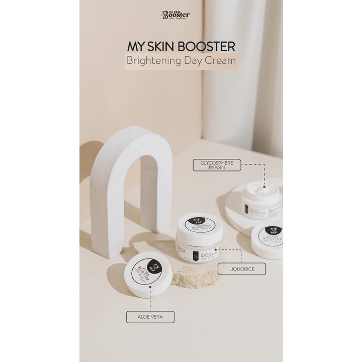 READY My Skin Booster Brightening Day Cream / Cream Siang Brightening My Skin Booster