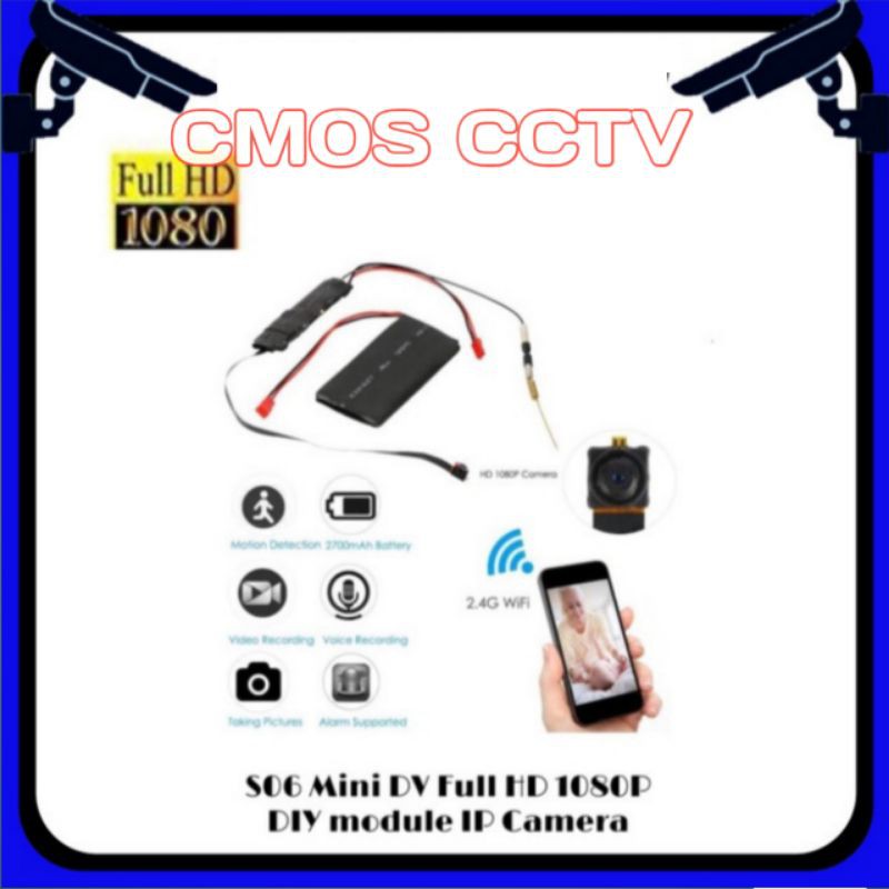 IP SPY CAM SUPER MINI / CAMERA HIDDEN PIN 5 mega pixel HD 1080p