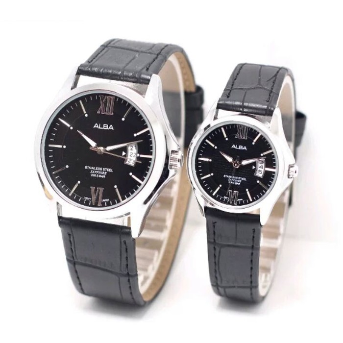 Limited Jam tangan couple alba/jam tangan pria alba/jam tangan wanita alba/jam Terbatas