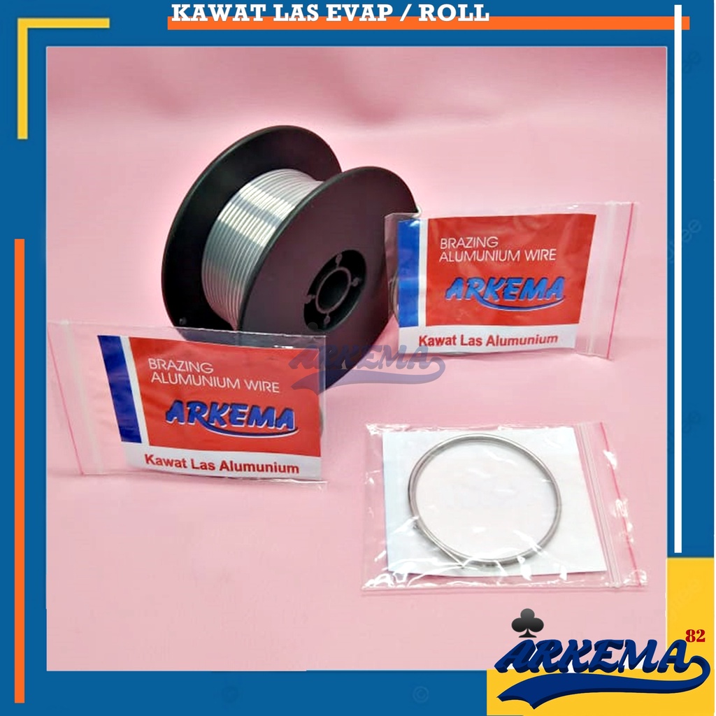 KAWAT LAS EVAP KULKAS | KAWAT LAS ALMENIUM | BRAZING FLUX ALOY | KAWAT LAS ALMENIUM / KAWAT LAS EVAP