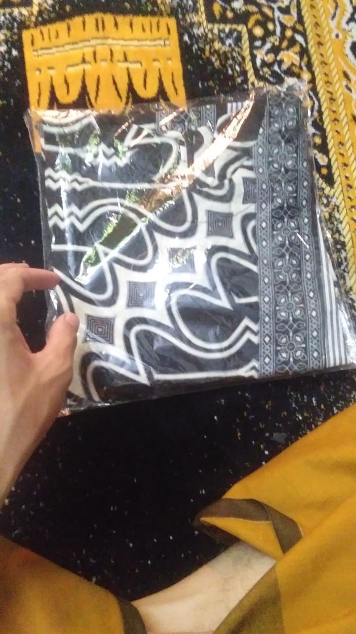 Maura Couple - Sania Ruffle Batik Couple Ori Ndoro Jowi Garansi Termurah Shopee - Batik Modern Solo