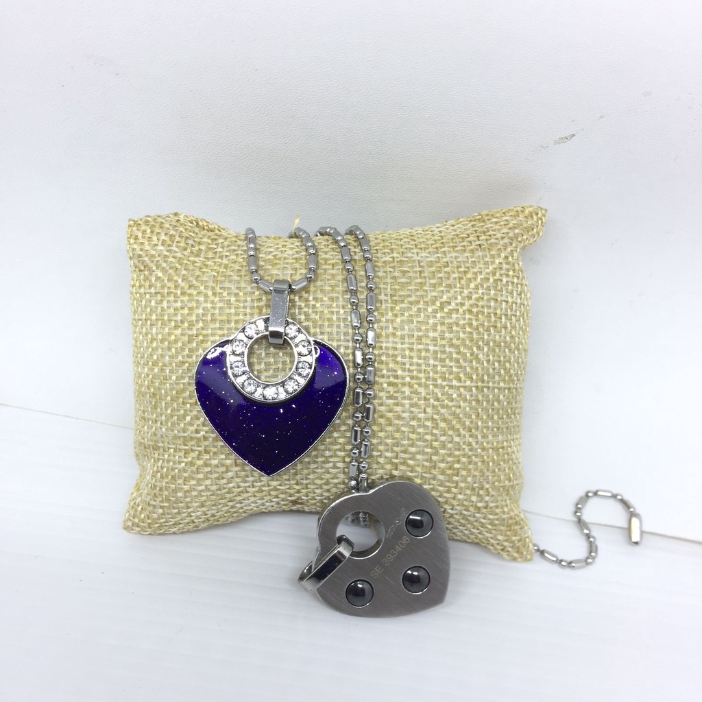 Kalung Liontin Kesehatan Bio Quantum Pendant Scalar Energy Bersertifikat - Kalung Liontin Titanium Terapi Kesehatan