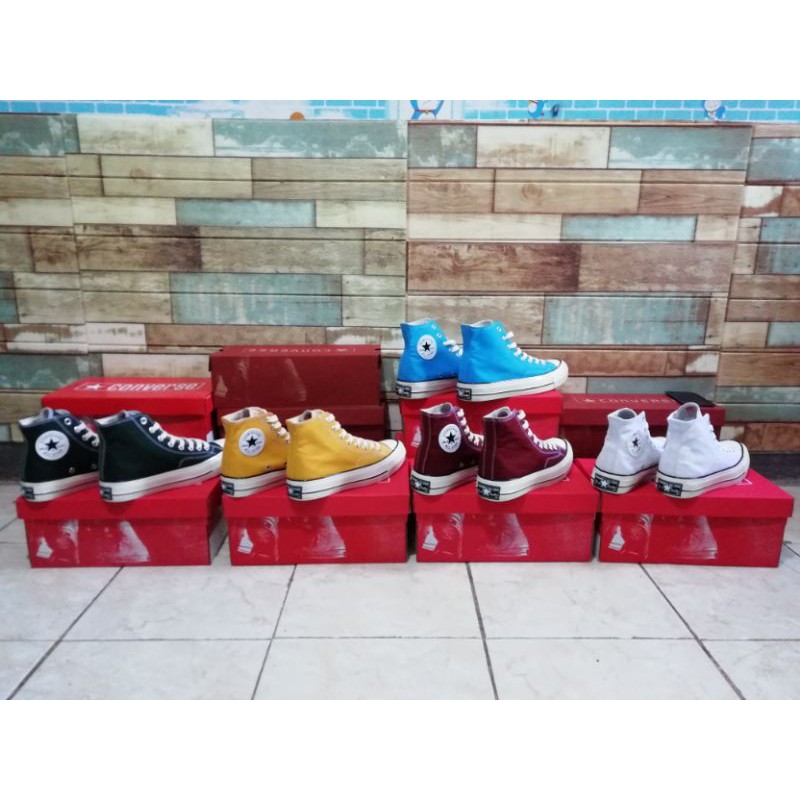 PROMO Converse 70s High Sol Transparan Bening Premium