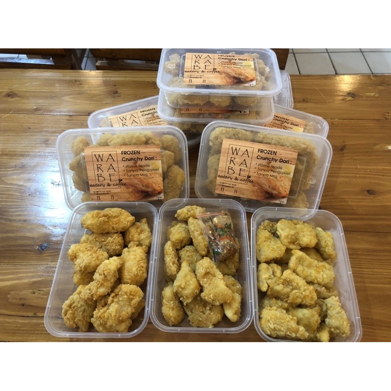 

Frozen nugget dori/ayam homemade/dori tepung