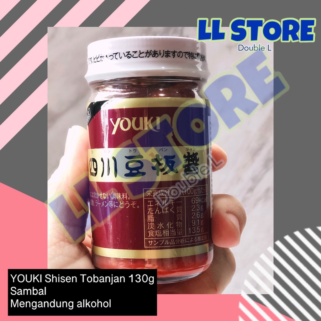 

YOUKI Shisen Tobanjan 130g Sambal Jepang Pasta Cabai