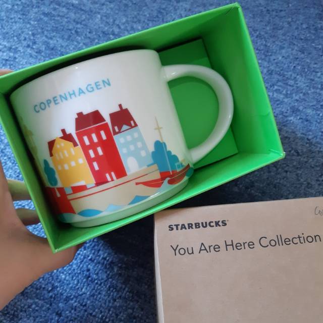 Jual Starbucks Mug Yah You Are Here Series Copenhagen Denmark Gelas