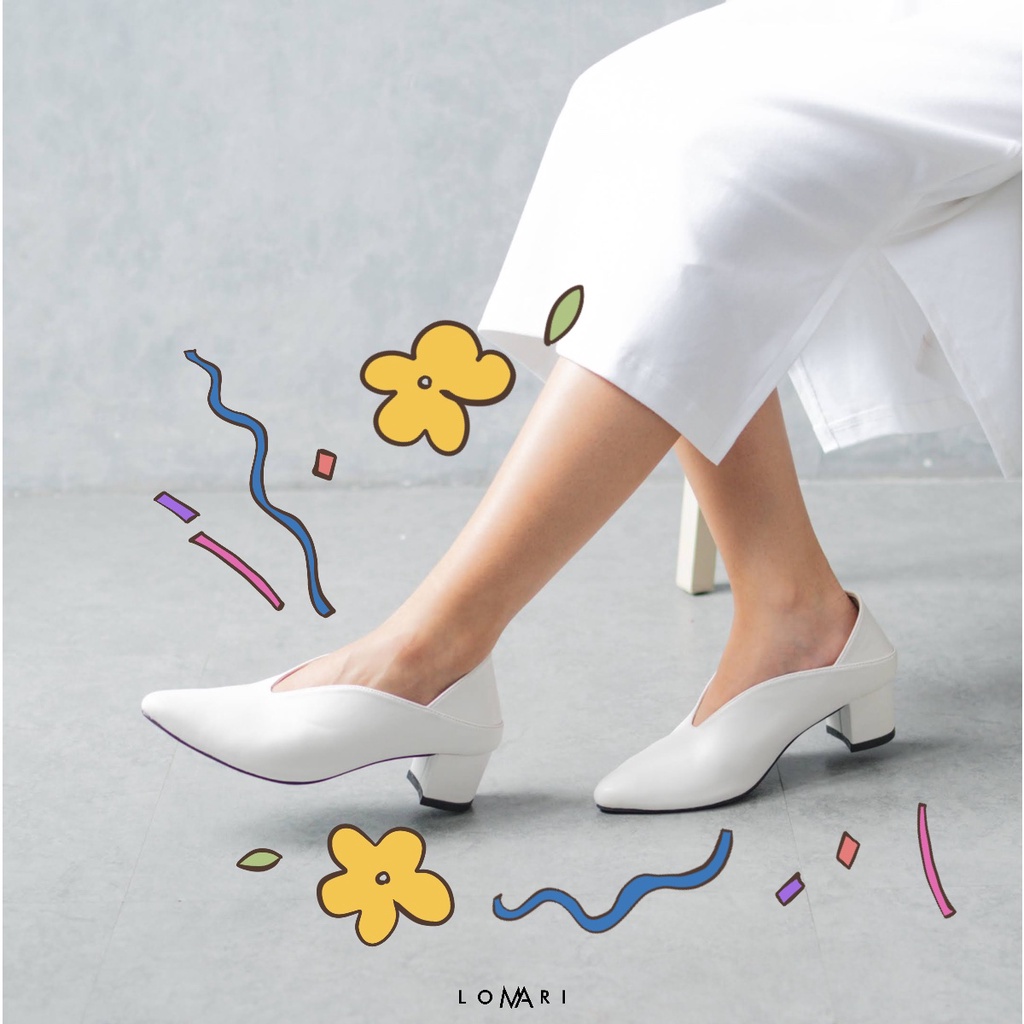 EDITH SERIES LOMARI - Sepatu Heels Wanita