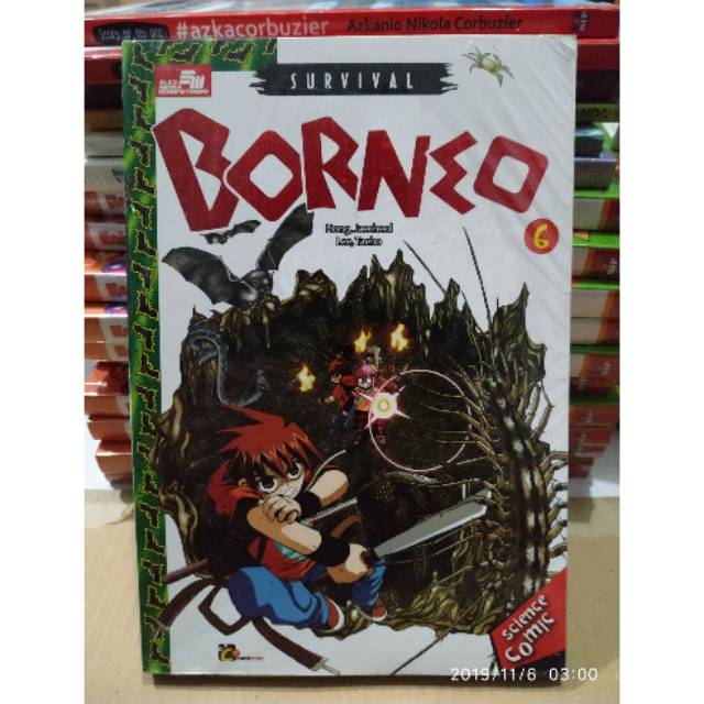 Science Comic Survival Borneo