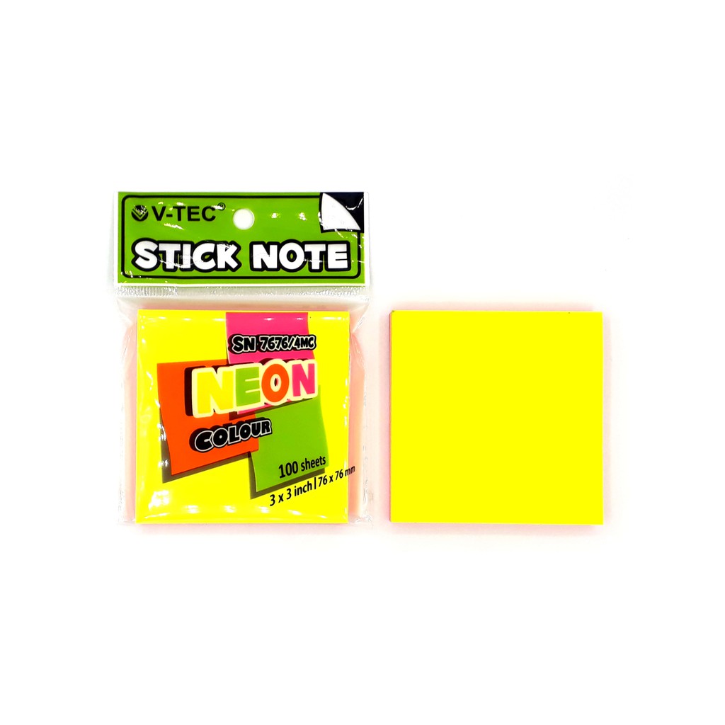 

V-TEC STICKY NOTES 7676/4MC