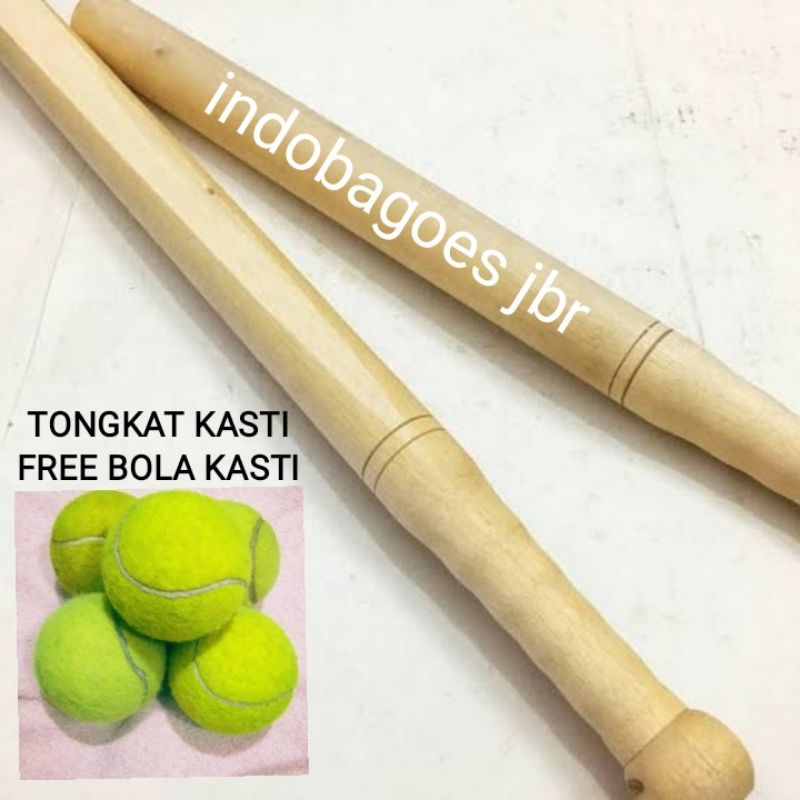 tongkat kasti,tongkat kasti kayu,pemukul kasti,paket tongkat kasti dan bola