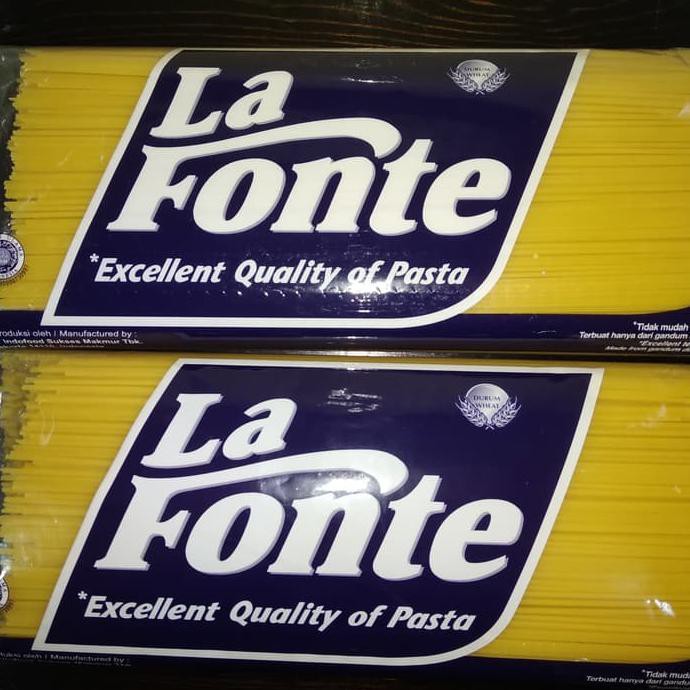 

GRATIS ONGKIR La Fonte Spaghetti | Pasta Spageti | Pasta Noodle Mie 1Kg MN110