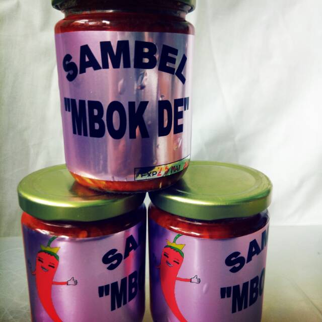 

Sambel bajak terasi mbok DE