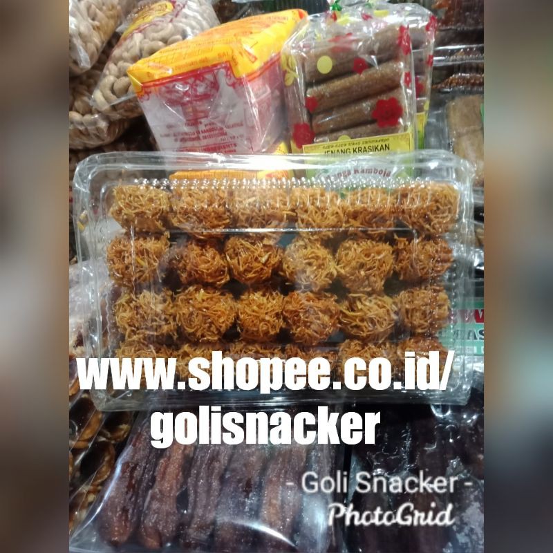 

Walangan Grubi Kemasan Mika Isi 42 Pcs
