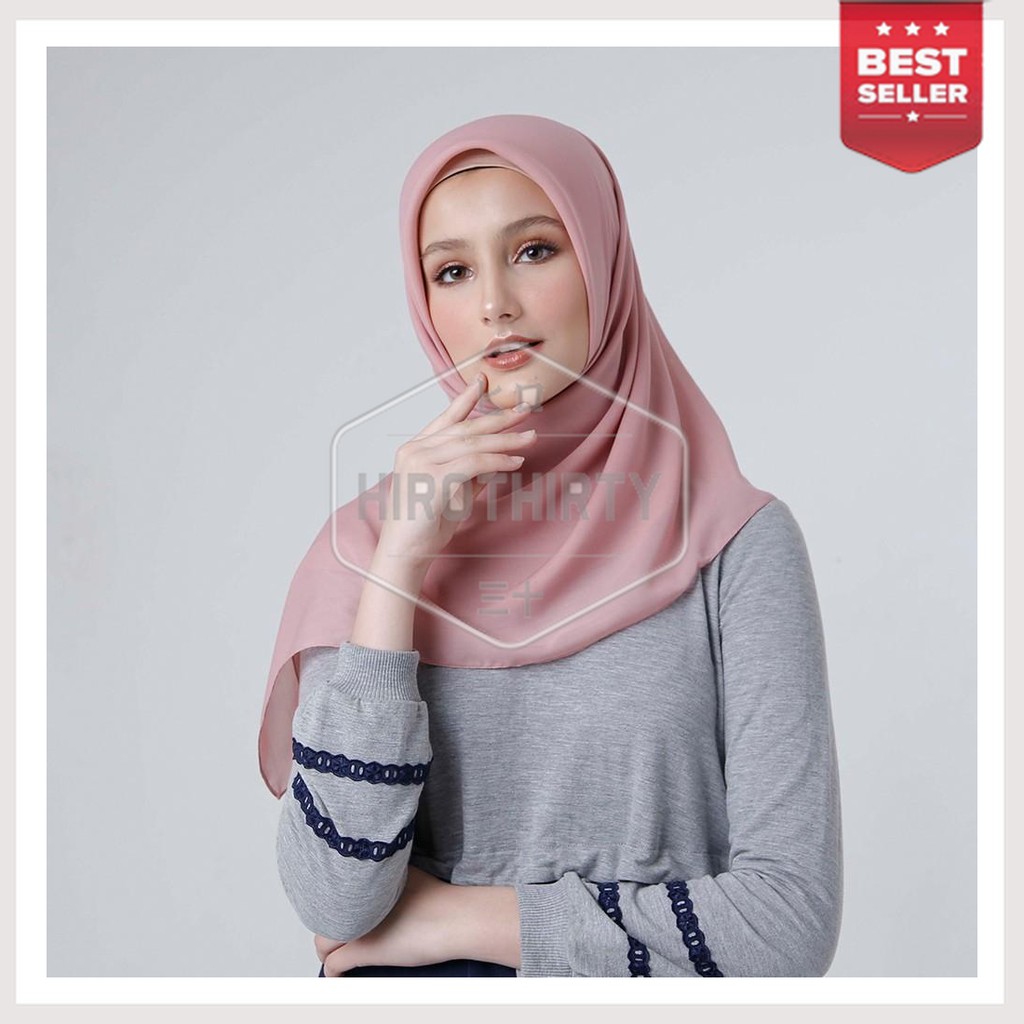 TERMURAH Zoya Scarf Maruna Plain