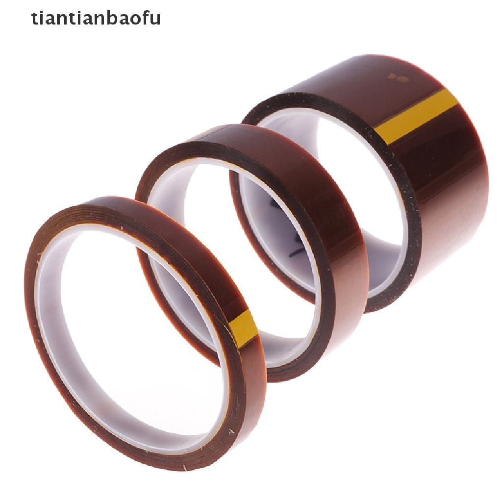 [tiantianbaofu] Heat Resistant High Temperature High insulation electronics Polyimide Tape 33m Boutique