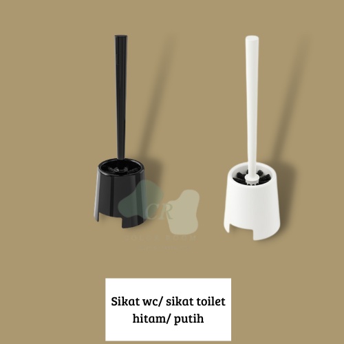 BLMN Tempat dan sikat toilet, sikat pembersih, sikat kamar mandi/ sikat wc alat pembersih wc,hitam