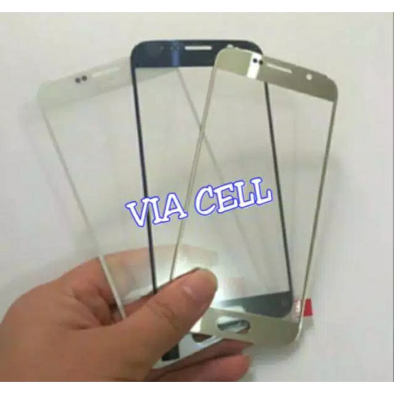 KACA LCD KACA DEPAN TOUCHSCREEN SAMSUNG GALAXY S6 FLAT G920 KACA DIGITIZER GLASS S6 FLAT