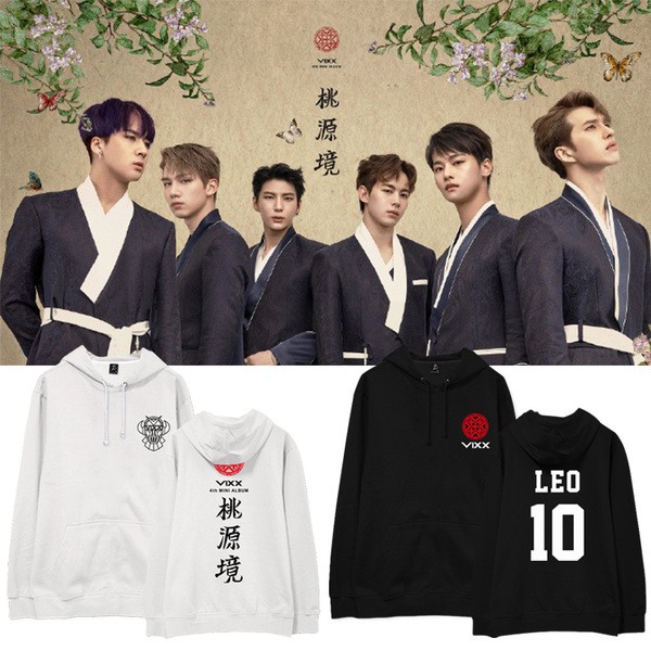jaket vixx hoodie vixx member vixx 4th album