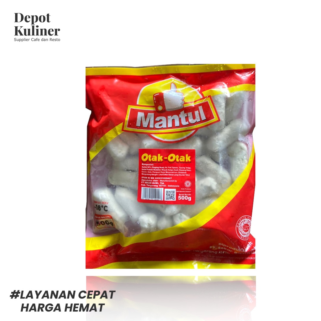 Mantul Otak-Otak Frozen 500GR