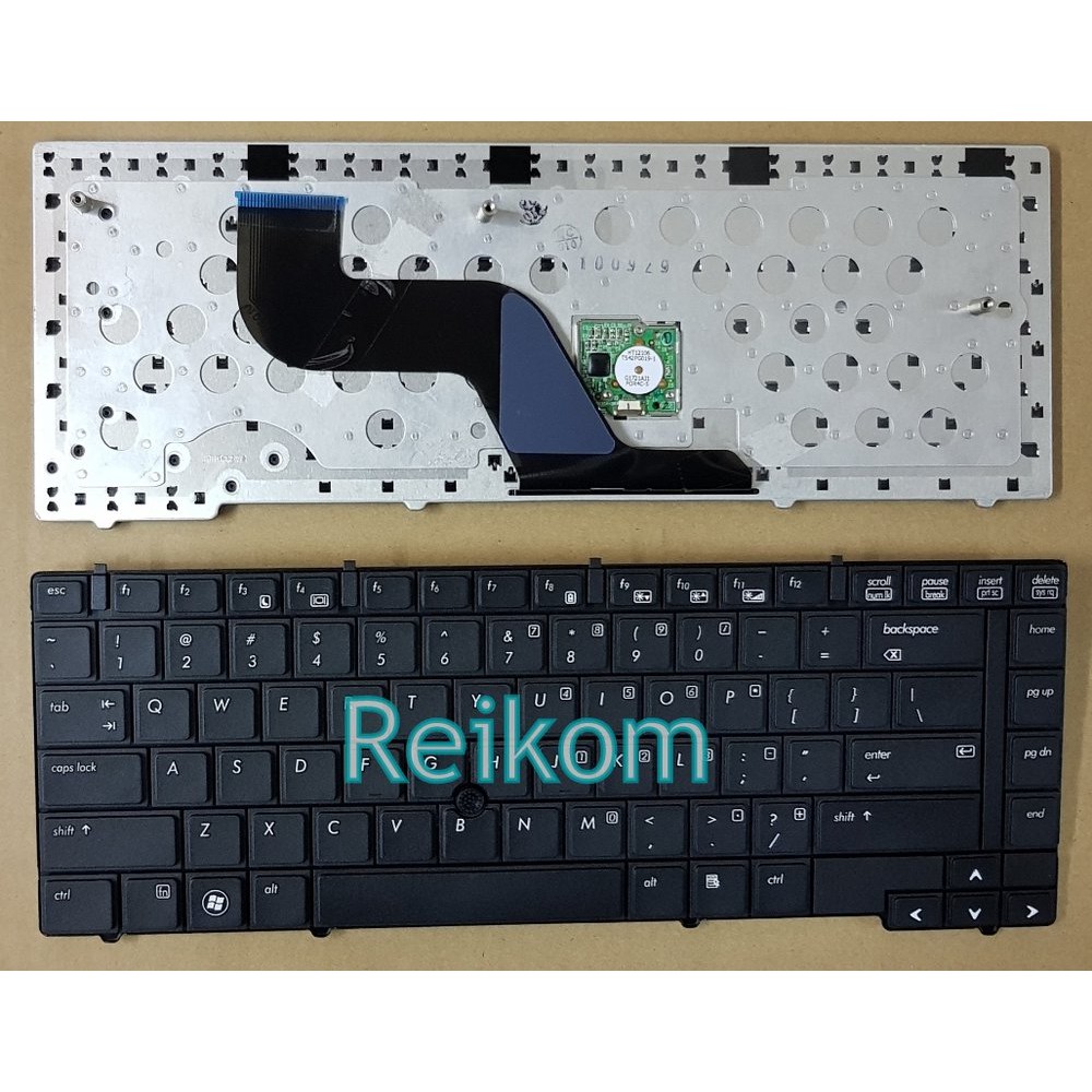 Keyboard laptop / notebook HP Elitebook 8440, 8440p, 8440w hitam