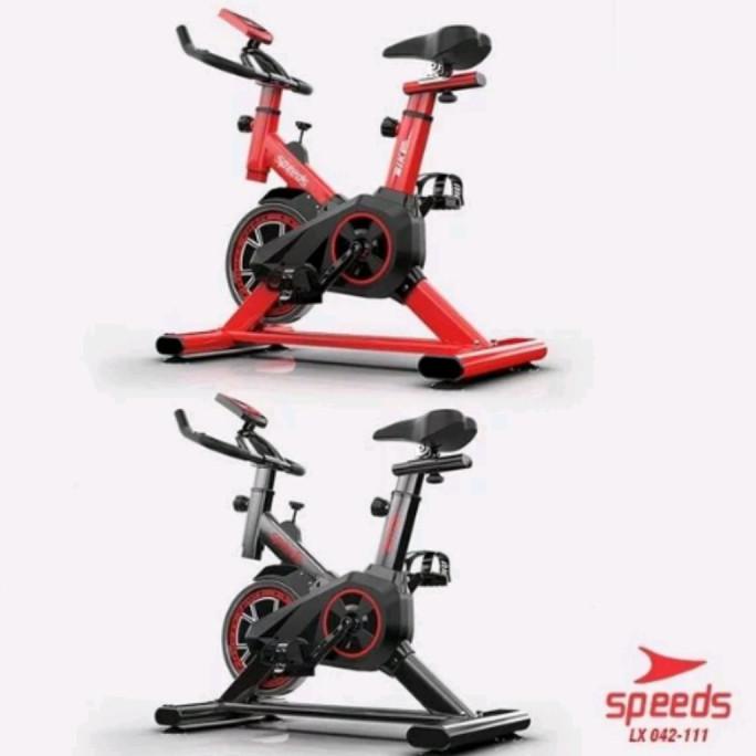 Populer] Fitnes Alat Fitness Spinning Bike Sepeda Statis Sepeda Fitness Speeds