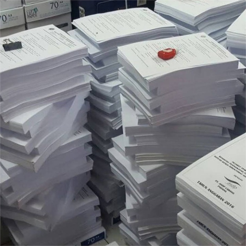 

Print Cetak Dokumen A4 80 gram dengan kualitas Terbaik