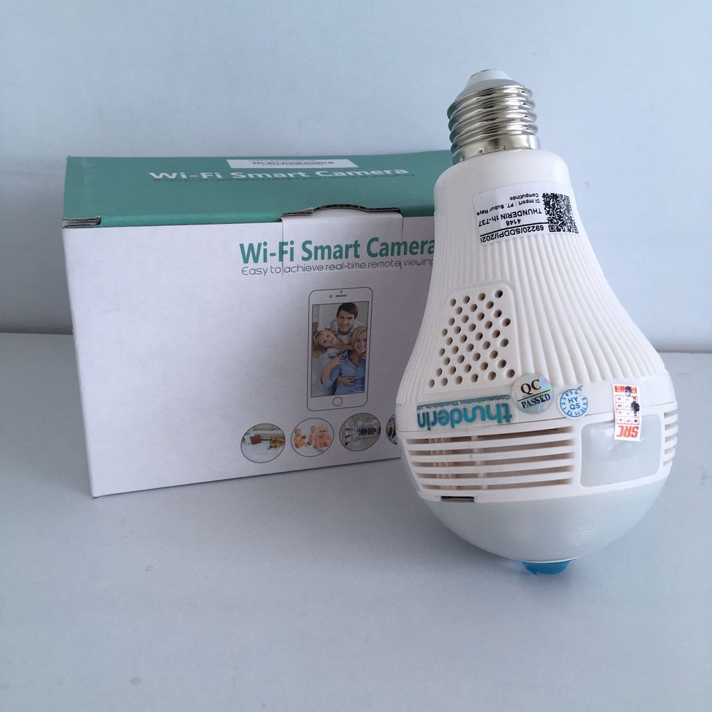 CCTV Bohlam THUNDERIN Wireless Smart Camera TH737 TH-737 2MP