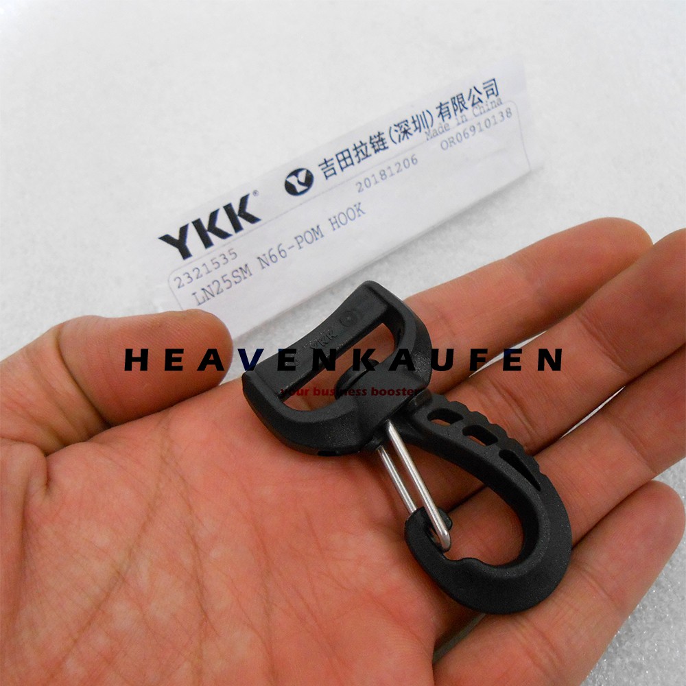 Kait Pengait Hook YKK 2,5 cm Poly Acetal (POM) Kuat Bagus Berkualitas