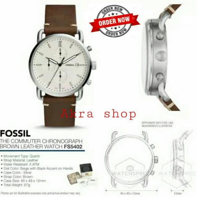 Jam tangan Fossil FS 5402 ORIGINAL