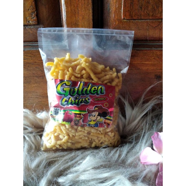 (COD) Potato Chips/Golden Chips Kiloan/SNACK/Chiki Jadoel 200 - 500 gram FREE BUBBLE WRAP atau KARDU